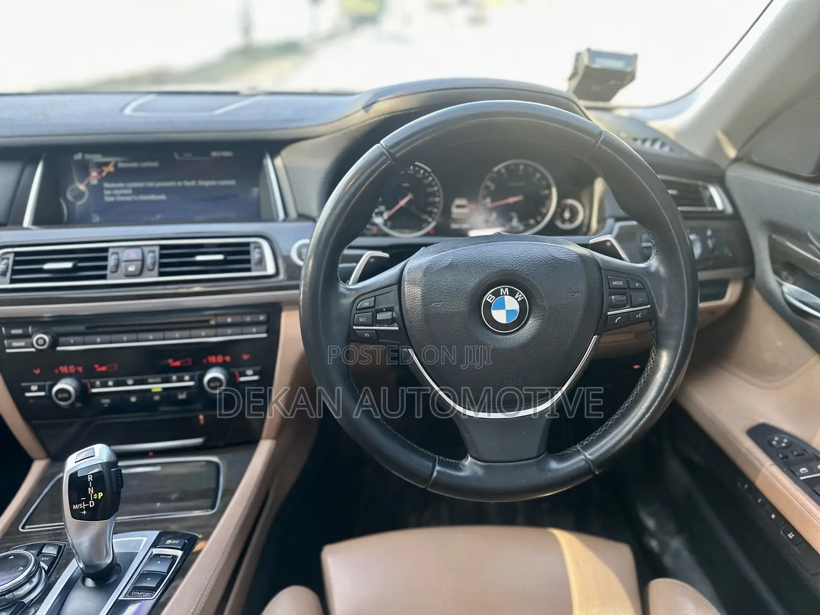 BMW 7 Series 730Li 2015 Blue