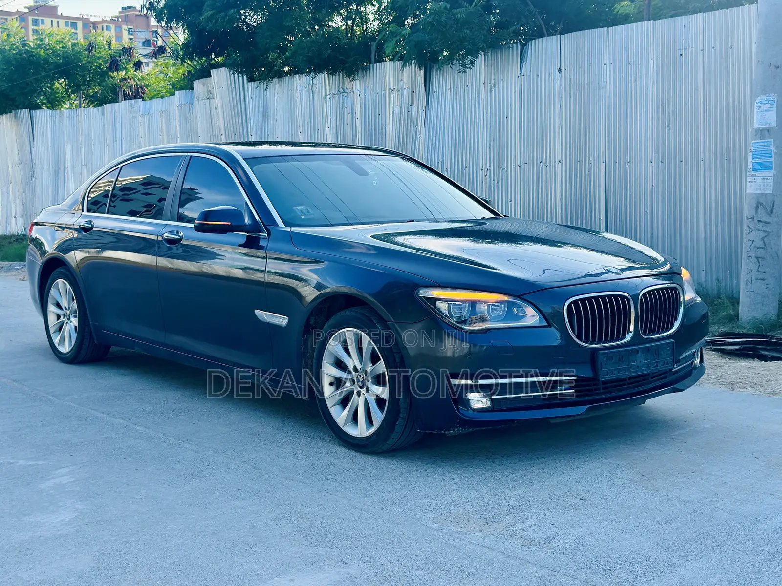 BMW 7 Series 730Li 2015 Blue
