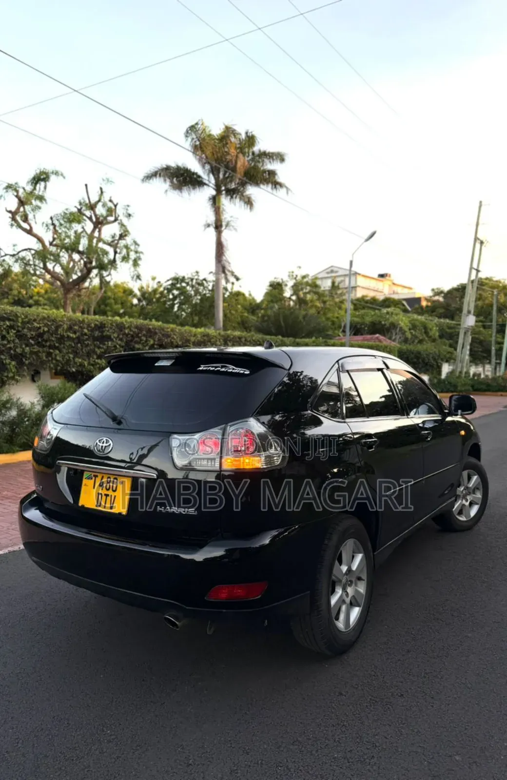 Toyota Harrier 240G 2007 Black