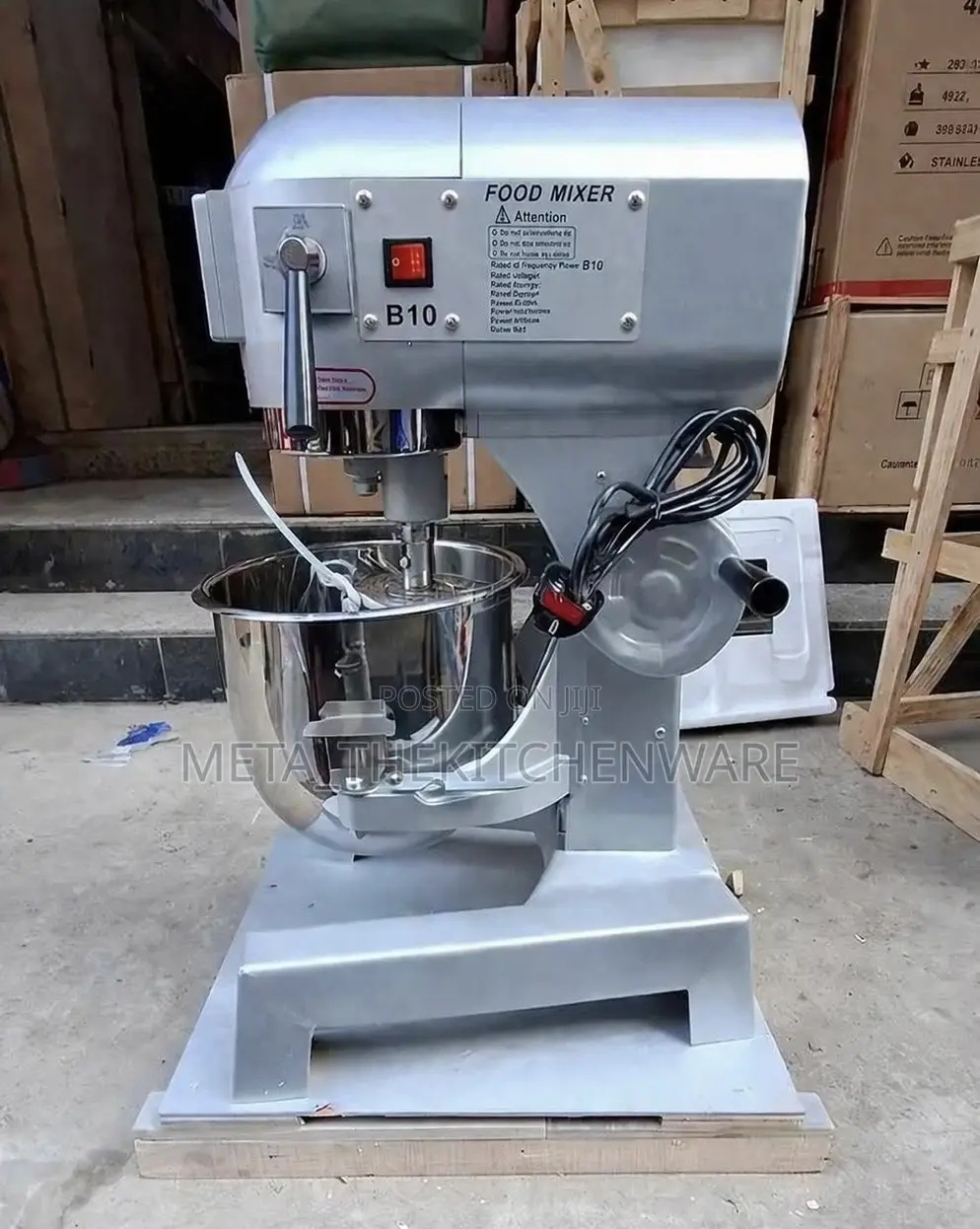 Commercial Heavy Duty Food Mixer B10 (4kg)
