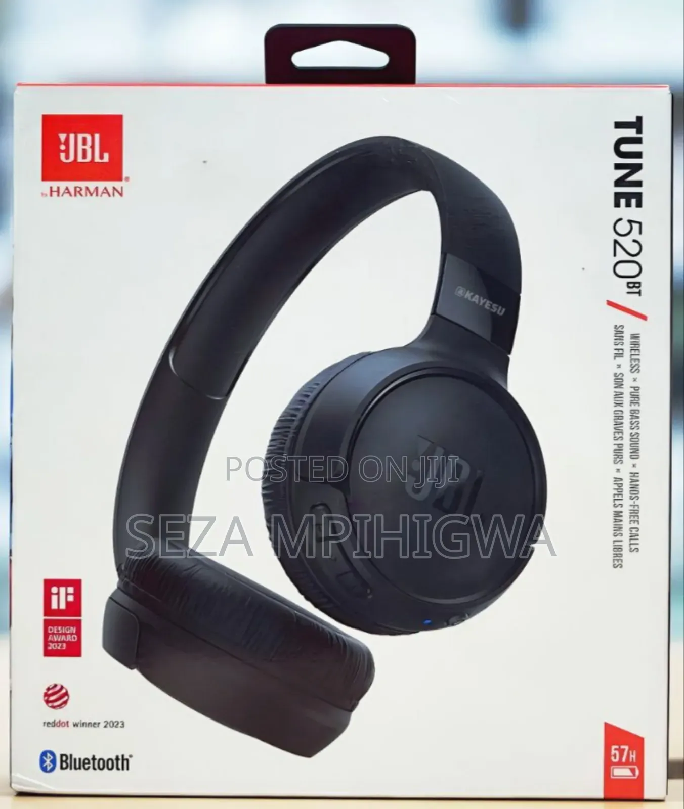 *Jbl Tune 520 Original Mziki Mnene