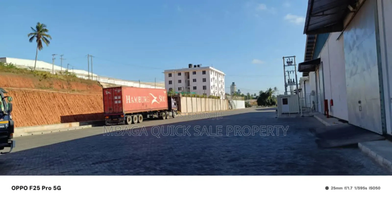 Godown Area SQM 3400 for Rent Usd 6 Per SQM Located at Mbagala Rangi T