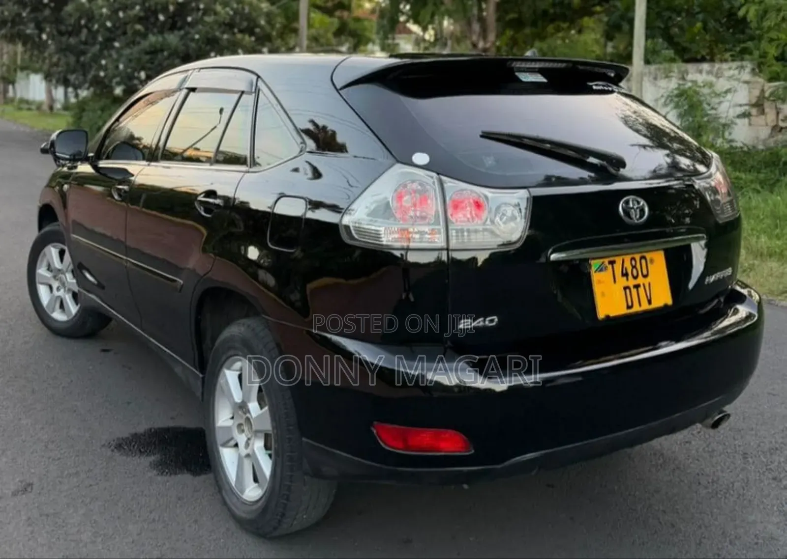 Toyota Harrier 2007 Black