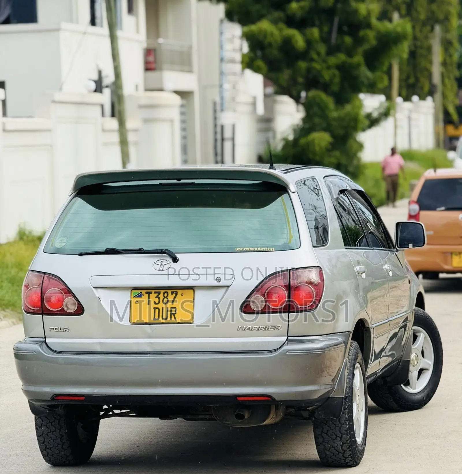 Toyota Harrier 2002 Silver