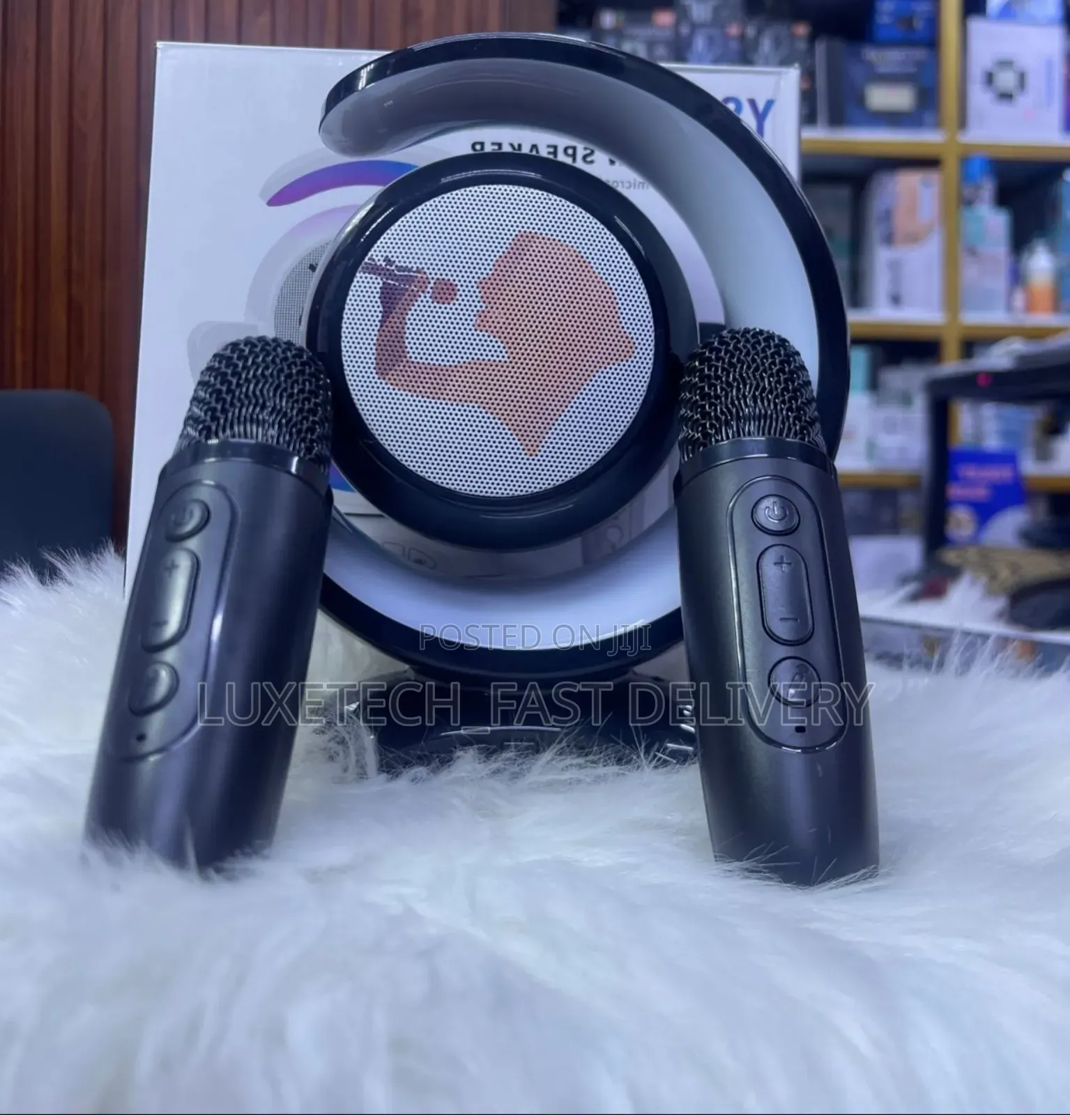 Ys-110 Wireless Lightshow Mini Karaoke Speaker