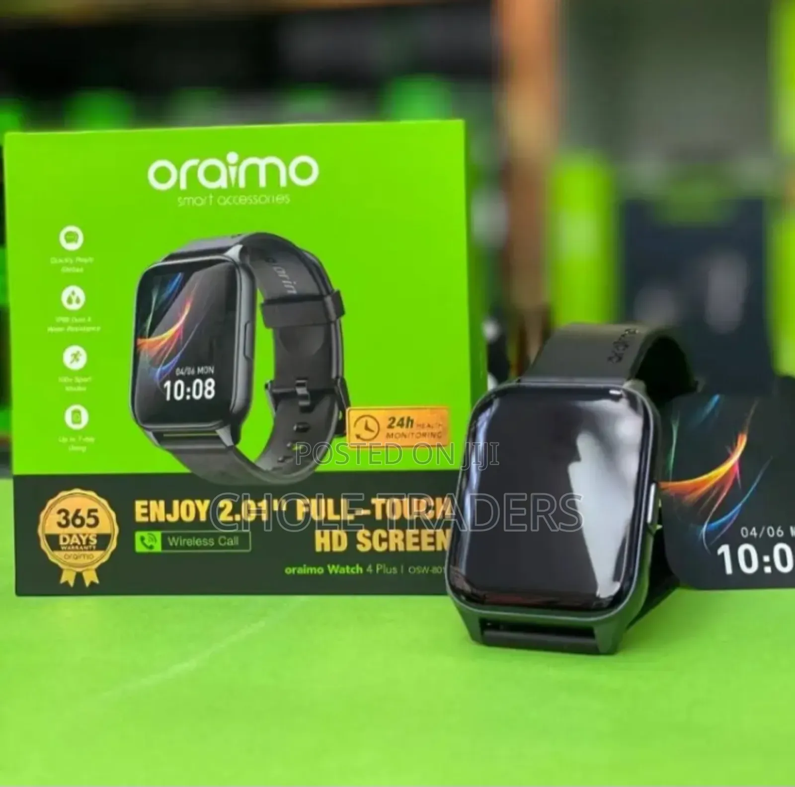Oraimo Watch 4 Plus Smart Watch (Osw-801)