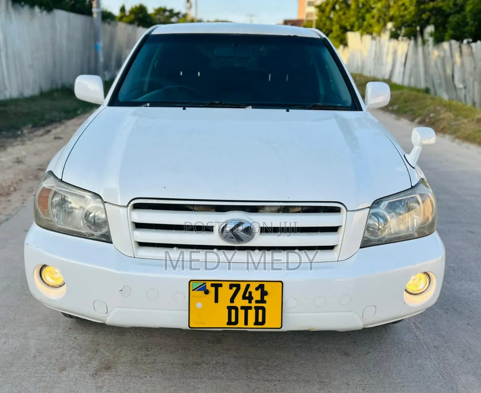 Toyota Kluger 2006 White