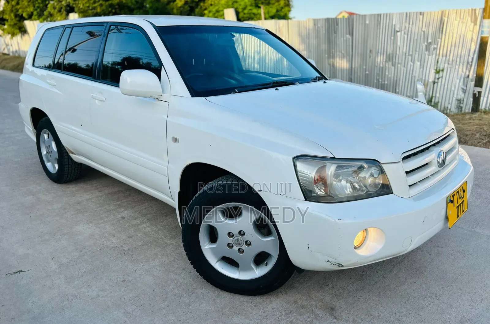 Toyota Kluger 2006 White
