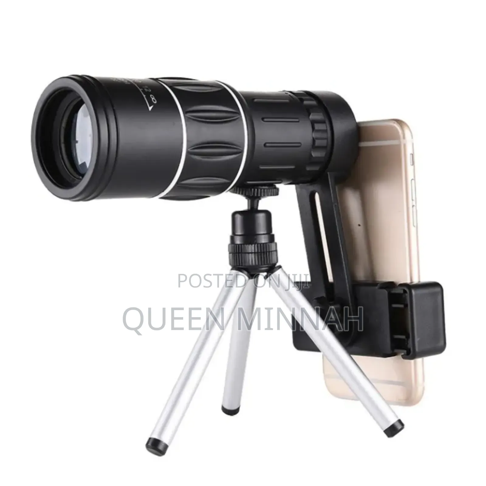 Monocular Telescope 16×52 With Tripod Mobile Phone Clip High Quality