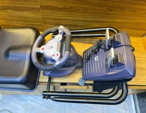 Brand New Racing Simulator Seat + Steering Wheel Set For