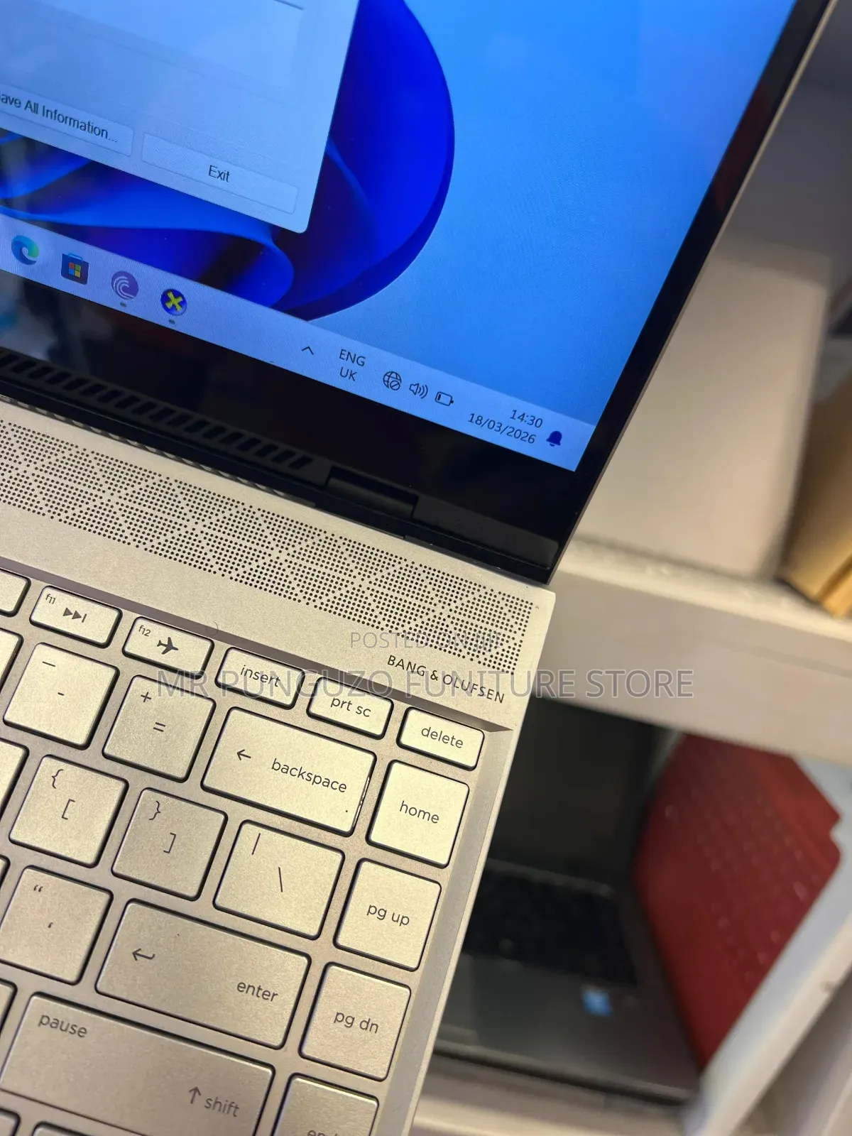 New Laptop HP Envy 13 8GB Intel Core i7 SSD 256GB