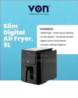 Von Digital Air Fryer 5-Litres