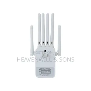 Long Range 1200mbps Wifi Extender Repeater Dual Band 6 Gain Antenna!
