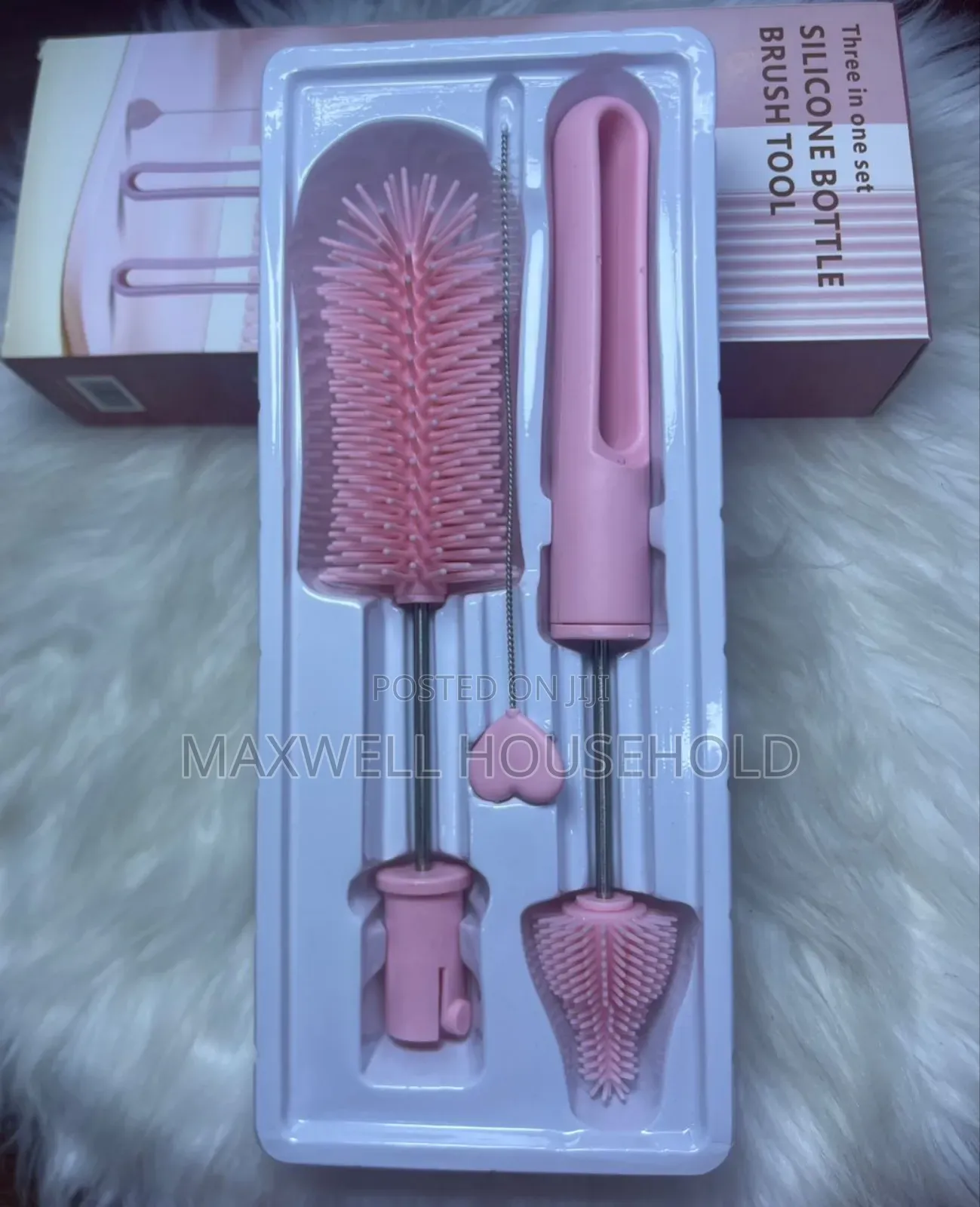 Silicone Brush for Bottle and Vacuum Flask Cleaning