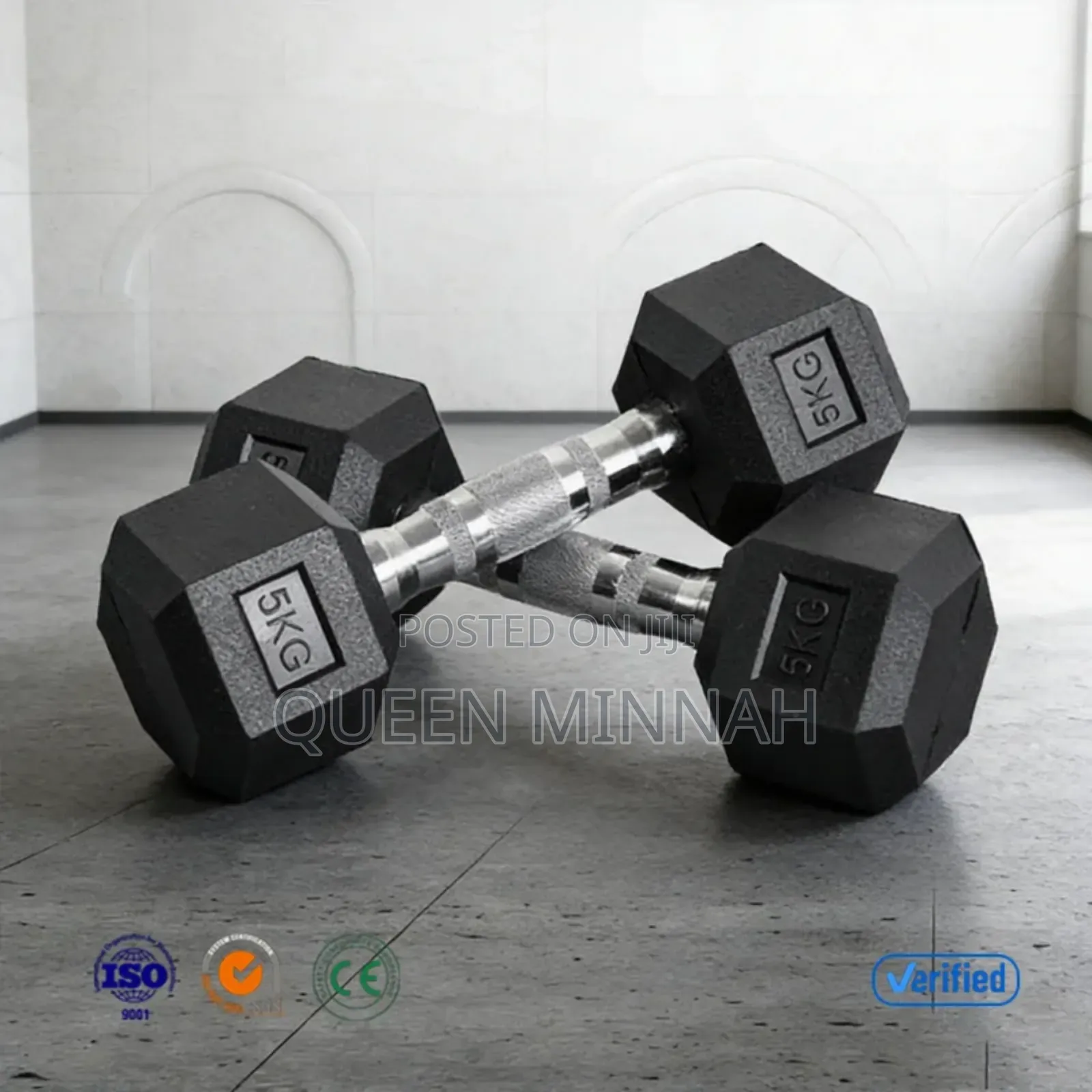 Hexagon Dumbell 5kg
