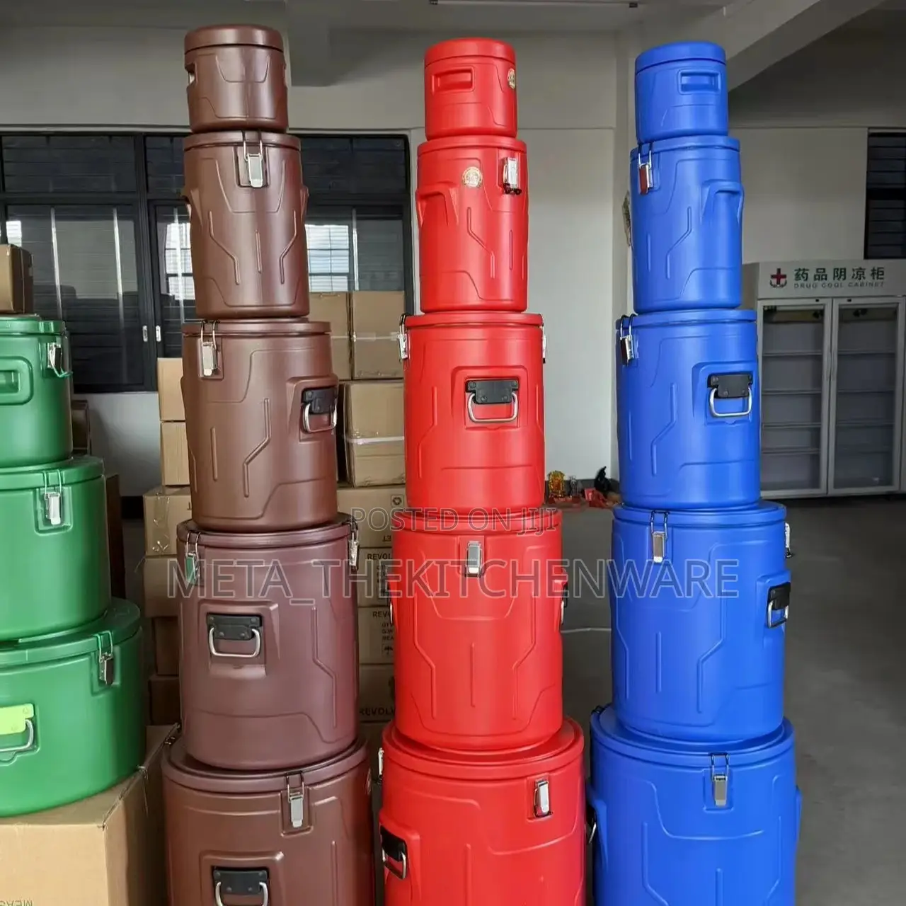 Commercial Isothermal Insulated Food Storage Cold and Hot Pots 5 in 1
