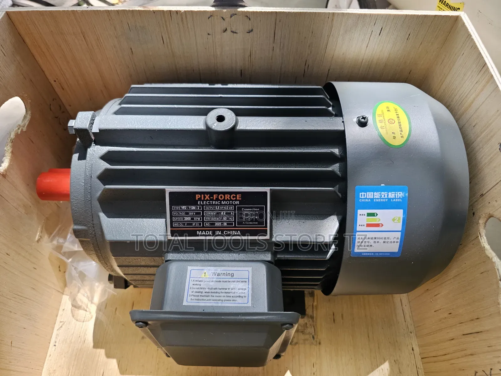 Pix-Force Electric Motor 5.5hp 3 Phase