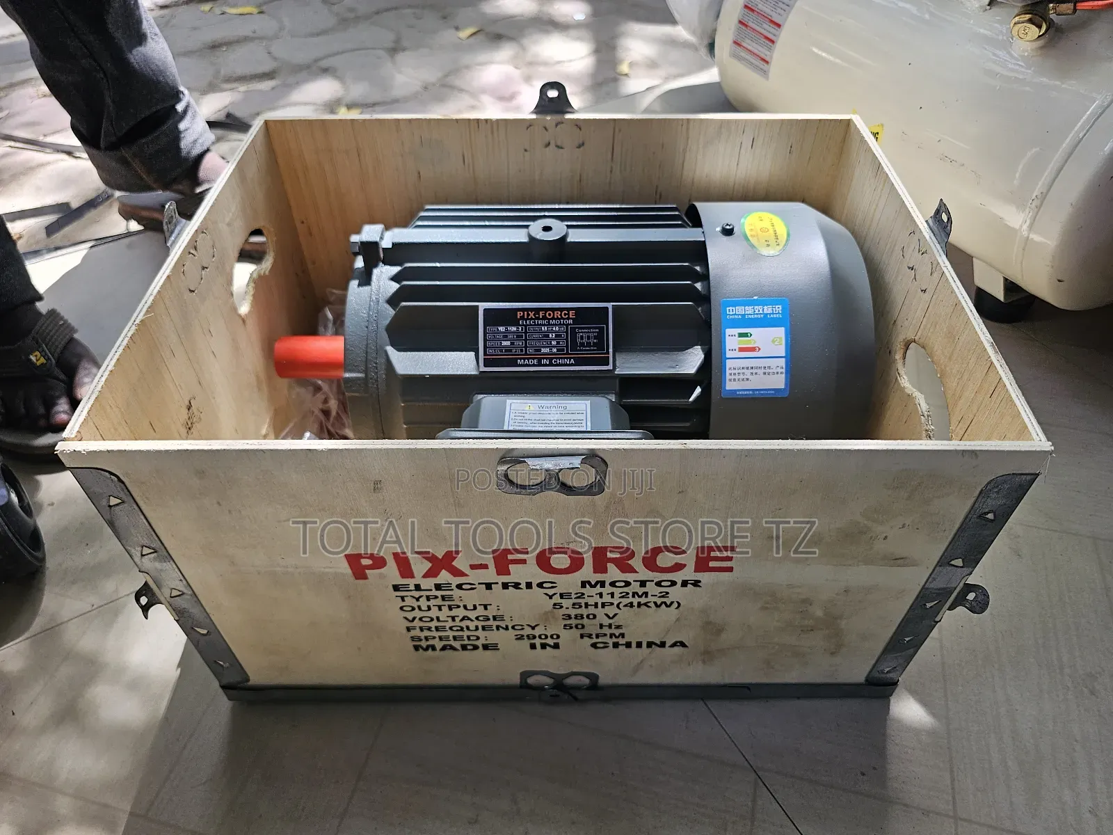 Pix-Force Electric Motor 5.5hp 3 Phase
