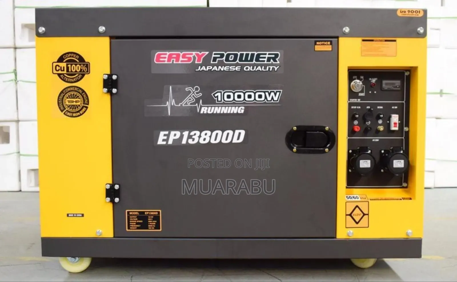 Easypower Diesel Generator10kva Single Phases