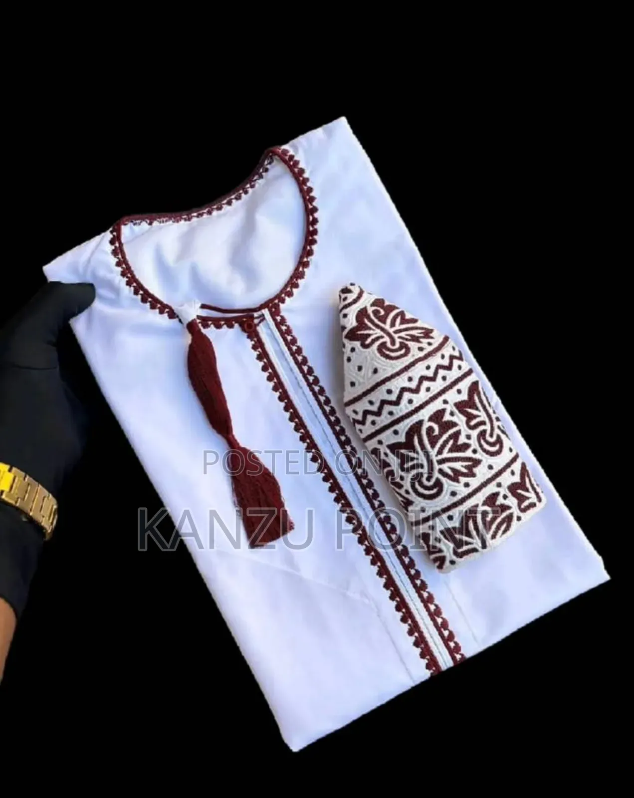 Kanzu Oman Style Cotton