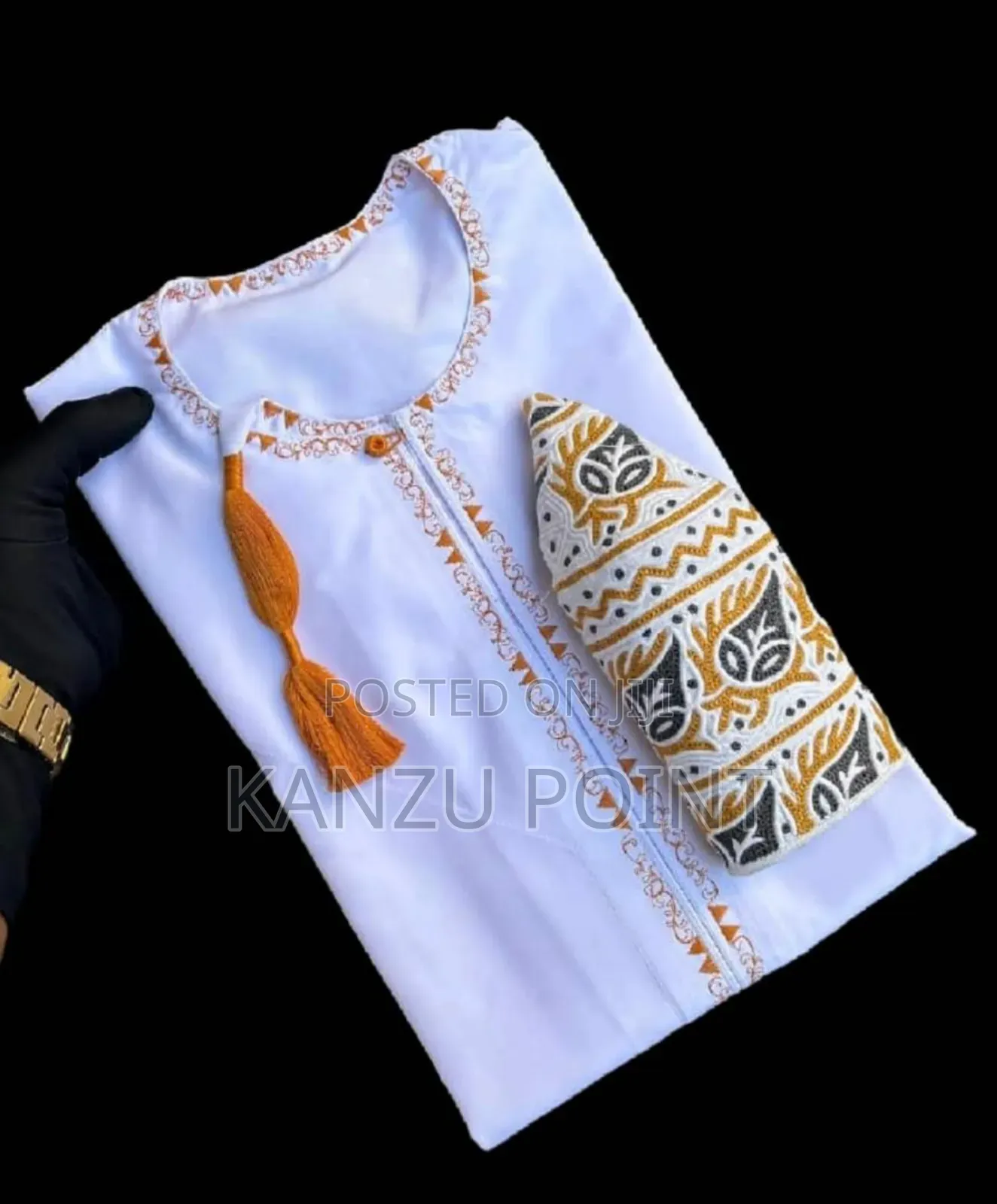 Kanzu Oman Style Cotton