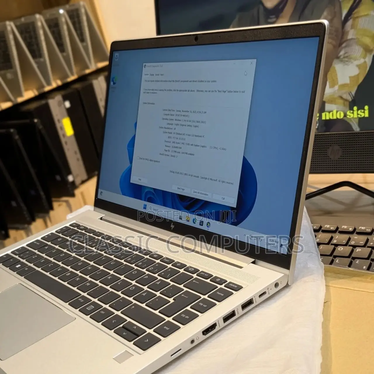 New Laptop HP EliteBook 645 G9 16GB AMD Ryzen 5 SSD 512GB