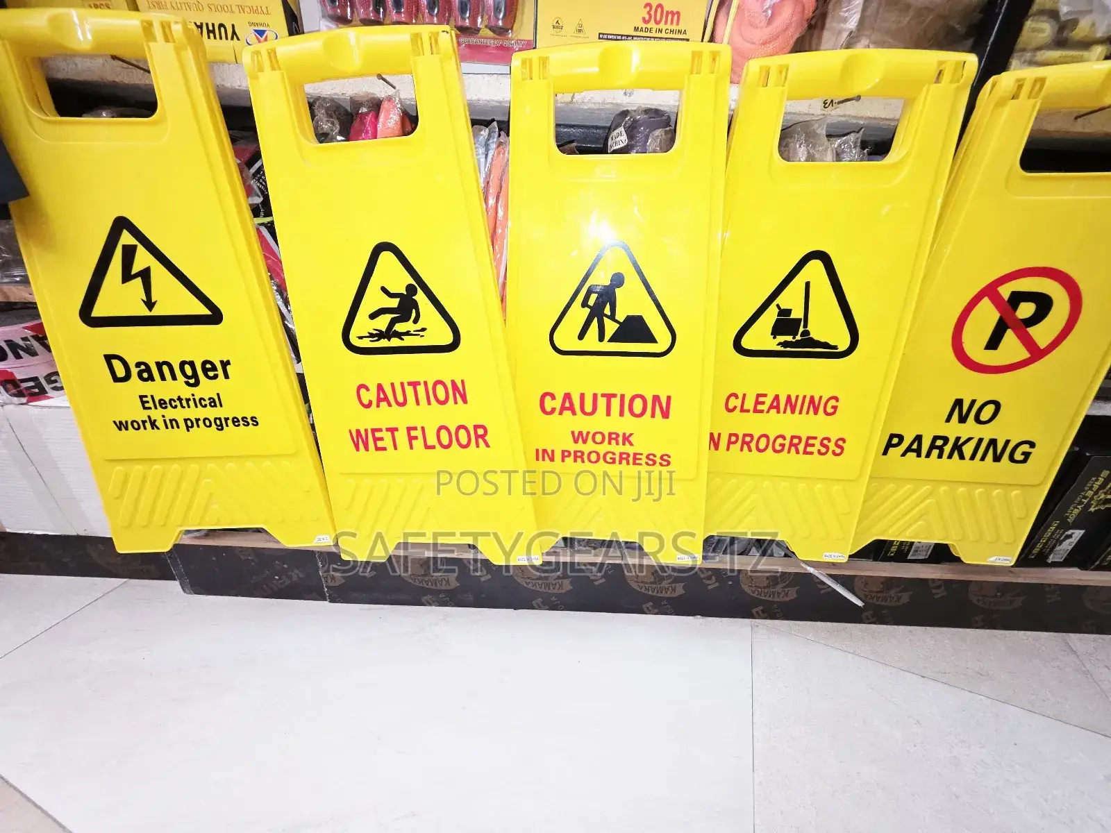 Flip Safety Signage
