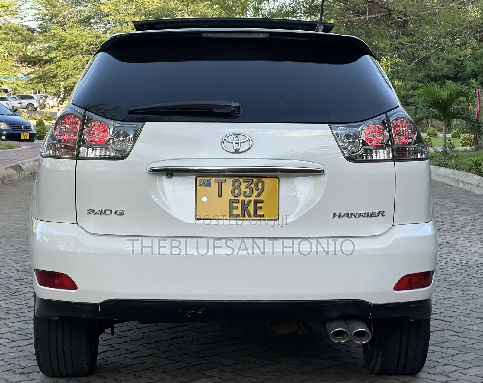 Toyota Harrier 2007 White