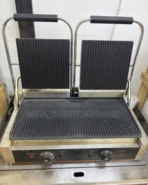 Commercial Electric Double Pan Contact Grill