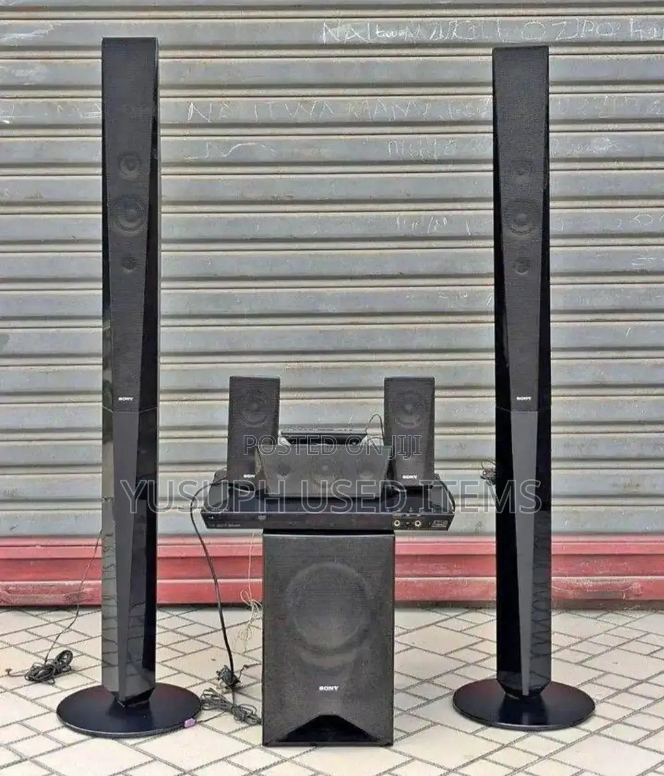 Sony Home Theater/1000w /Bluetooth Usb PortHdmi PortAux  Fm Radio