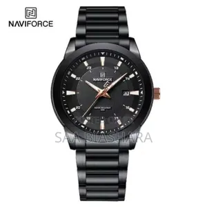 Naviforce Nf8029 Luxury Sports Watch Black Stainless Steel