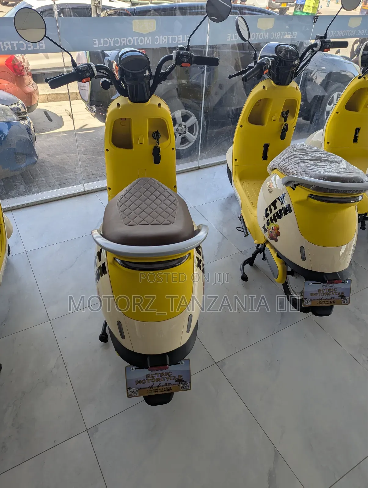 New Motorcycle 2025 Yellow