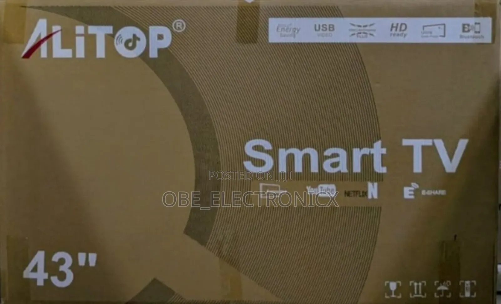 Offer!! Offer!! Alitop Tv Nchi 43, Full Hd 1080p