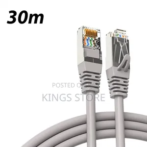Cat6 Ethernet Cable, 30 Meter High Speed Utp Lan Cable