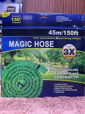 45-Meters (150-Foot) Magic Hose, an Expandable Garden Hose