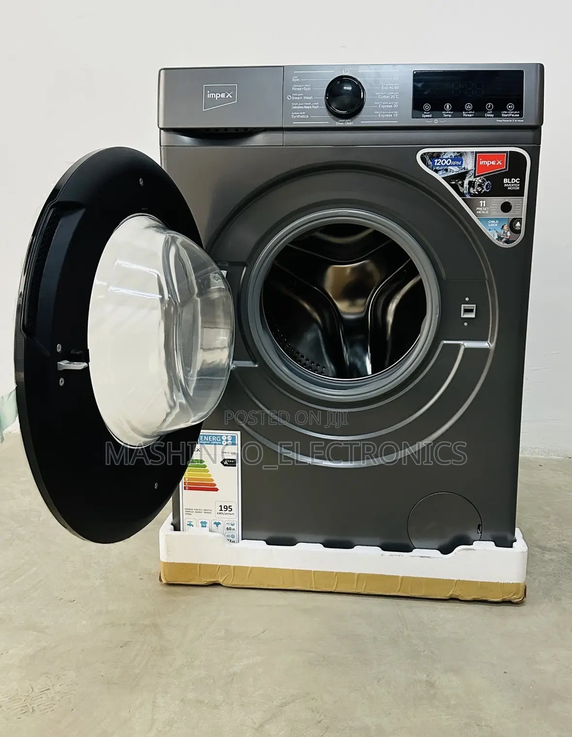 6 Kg Front Load Washing Machine Impex