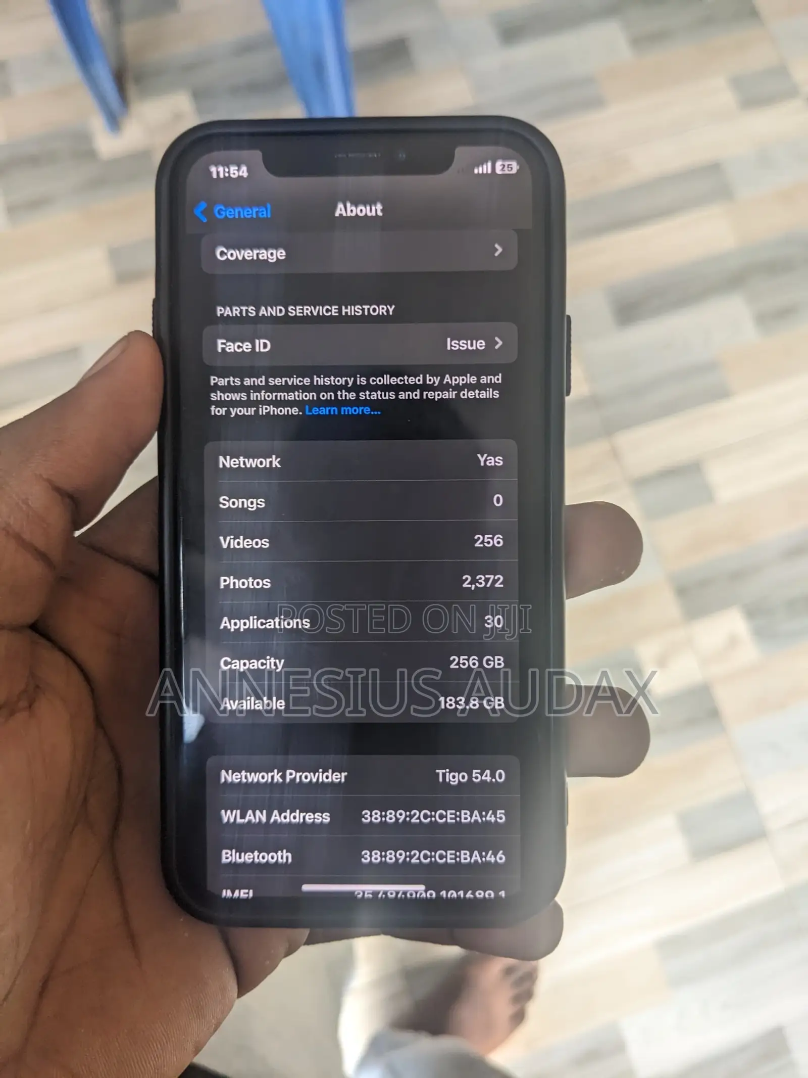 Apple iPhone X 256 GB Black