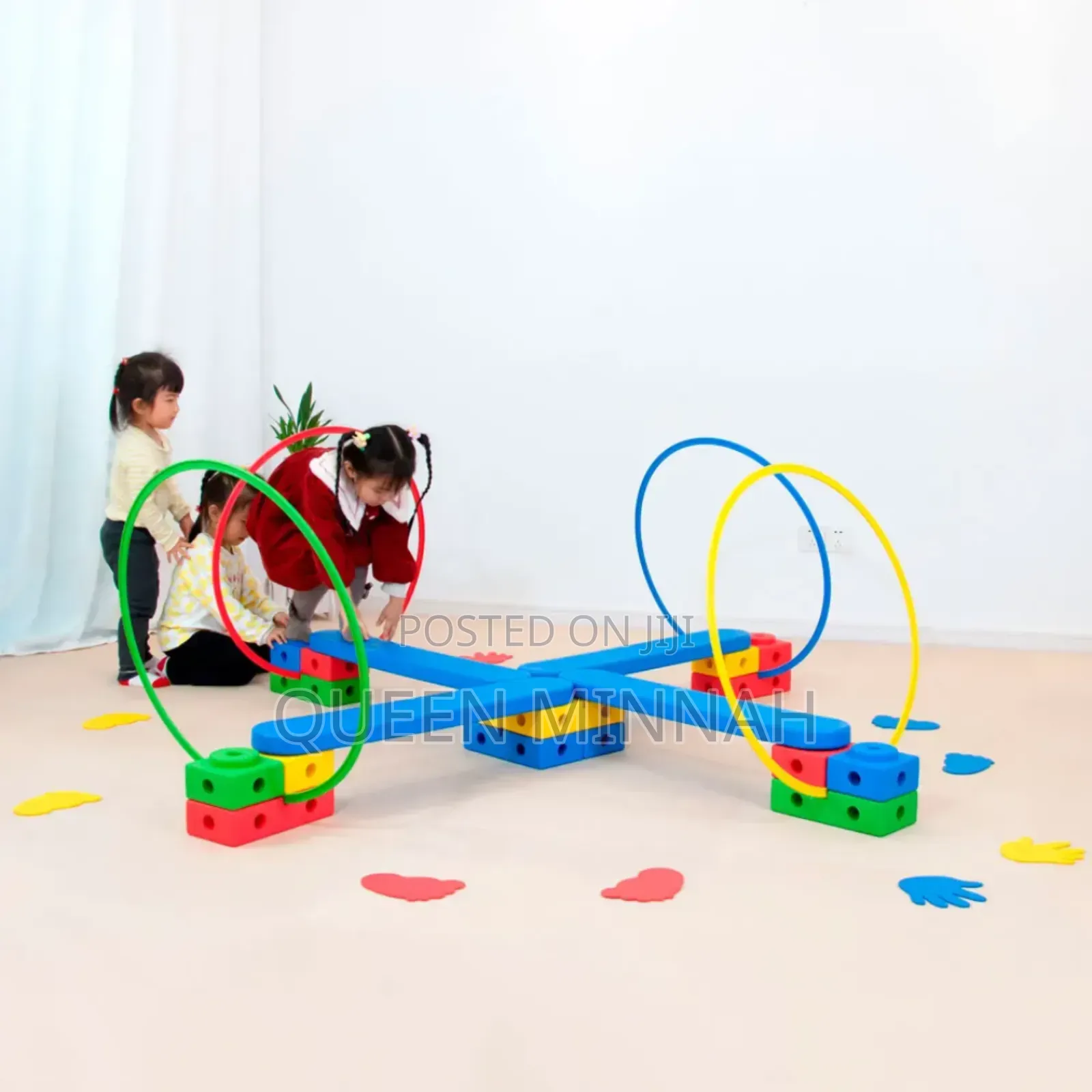 Sensory Training Equipment/ Children Obstacle Course Trainng Kit 114pc