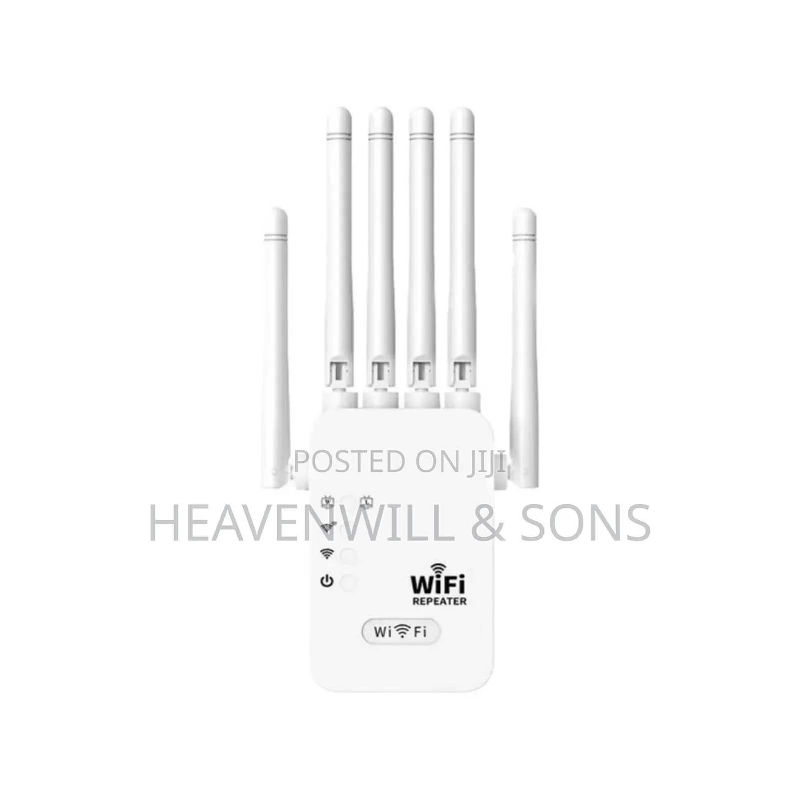 Long Range 1200mbps Wifi Extender Repeater Dual Band 6 Gain Antenna!