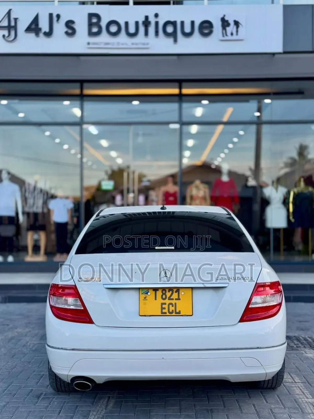 Mercedes-Benz C200 2008 White
