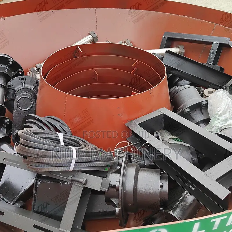 Gold Mining Wet Pan Mill High Recovery for Tanzania Miners