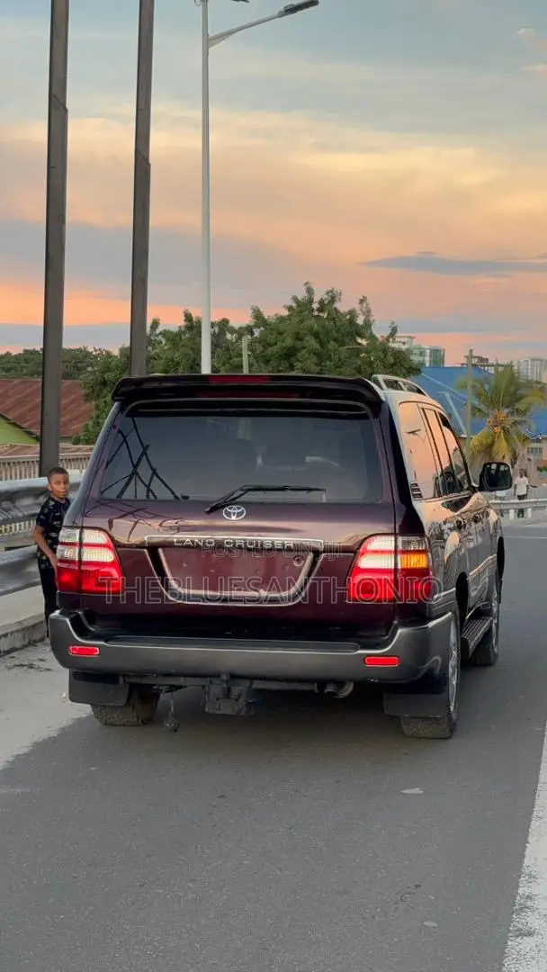 Toyota Land Cruiser 2006 Maroon