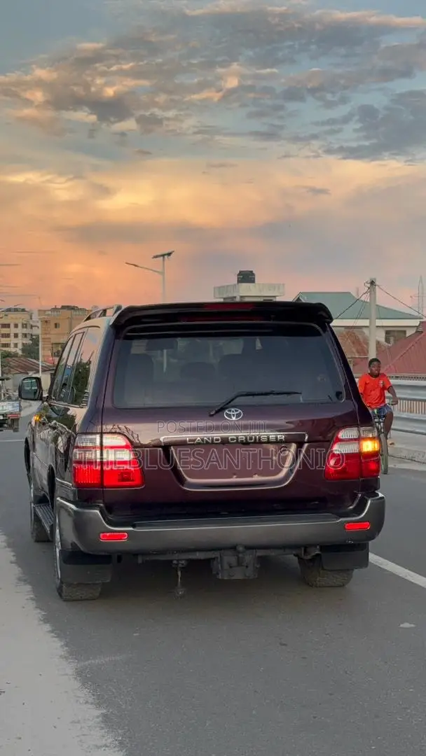 Toyota Land Cruiser 2006 Maroon