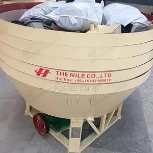 Heavy Duty Wet Pan Mill for Rock Alluvial Gold Processing