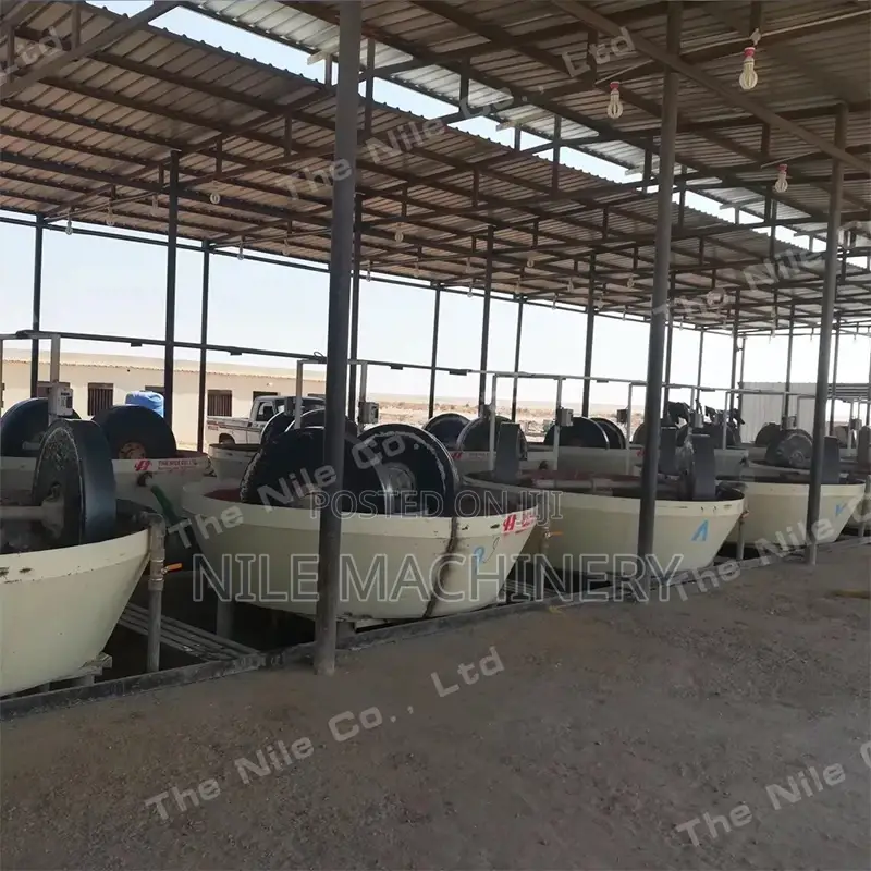 Wet Pan Mill With Long Life Rollers For Gold Ore Milling