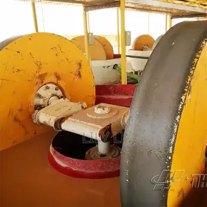 Wet Pan Mill Gold Grinding Machine Easy Operation Maintenance