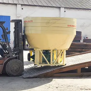 Gold Ore Wet Pan Mill 1200-1500 for East Africa Miners