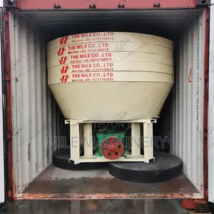 Wet Pan Mill for Gold Copper Iron Ore Mining in Kenya