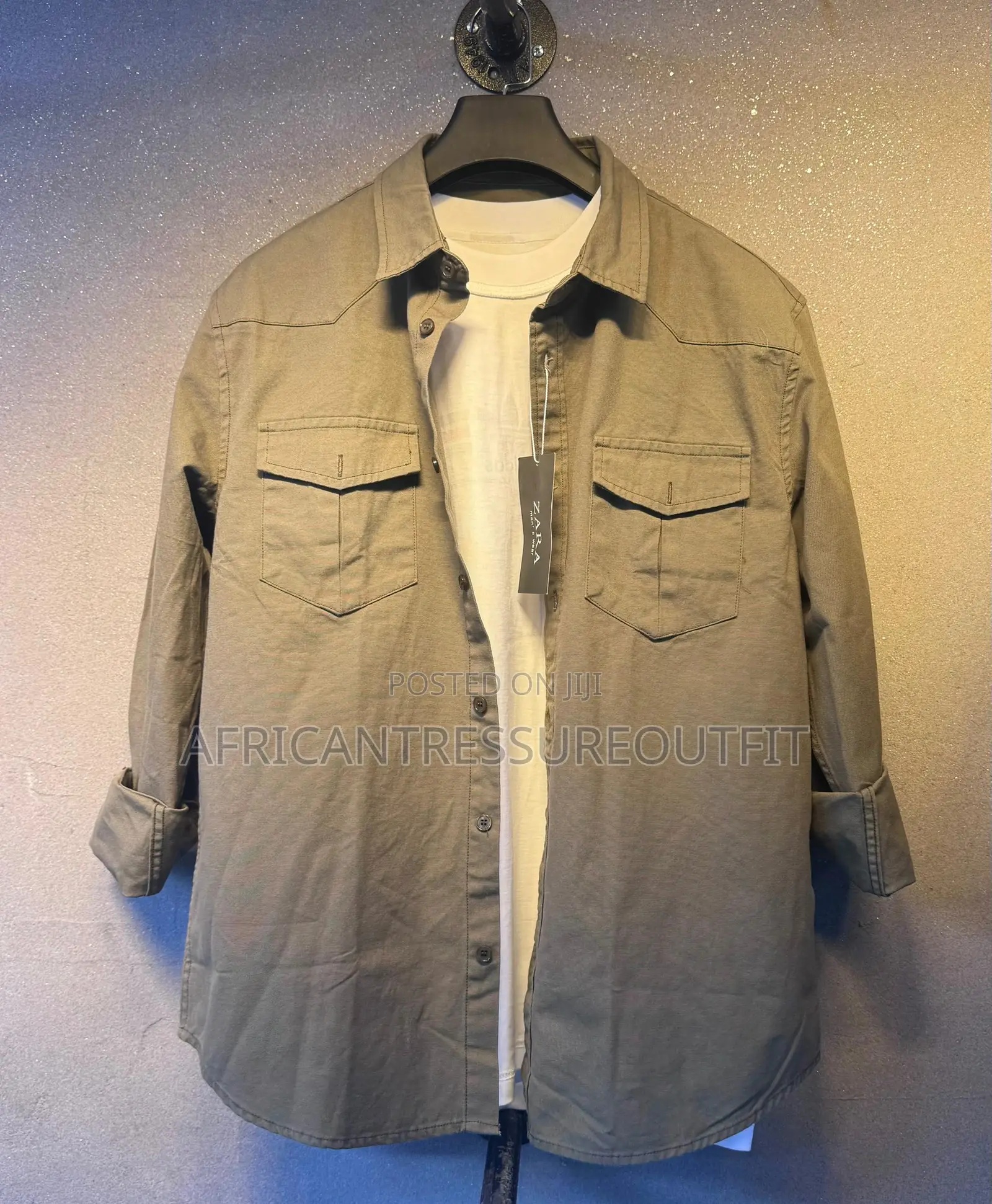 Zara Combat Shirt Available Size M—3xl