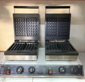 Commercial Double Head Electric Waffle Maker